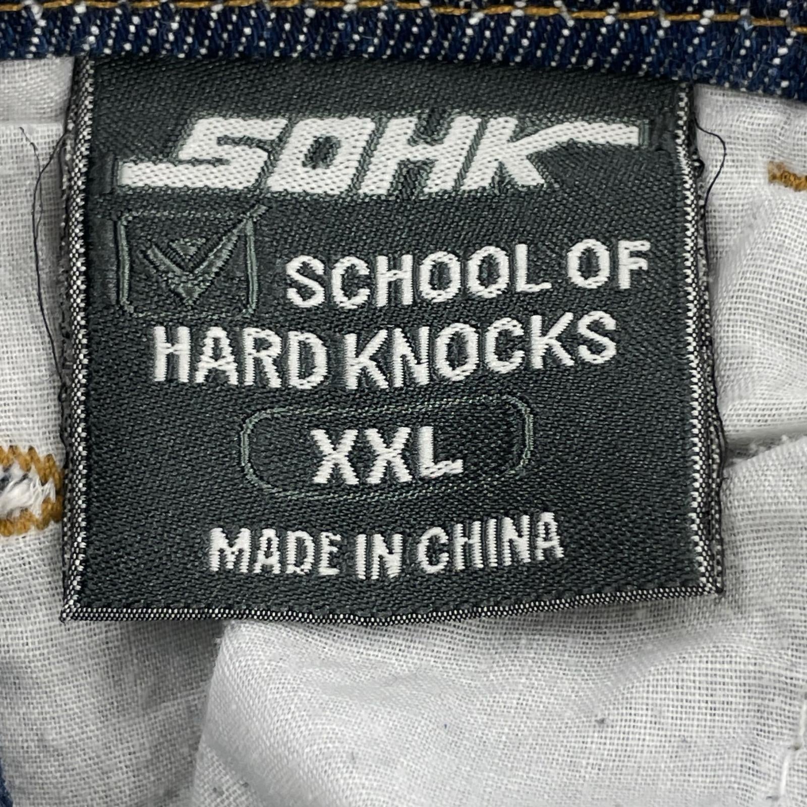 オーバーオール SOHK/SCHOOL OF HARD KNOCKS/デニムーバーオール ネイビー