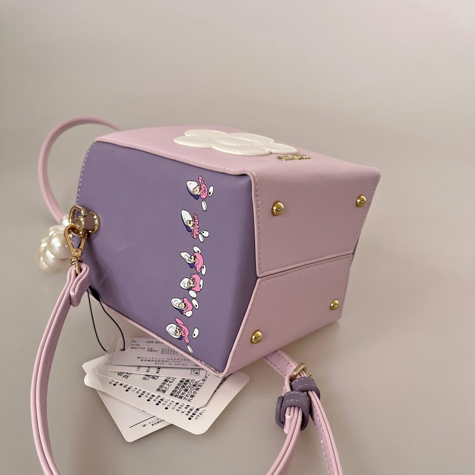 ショルダーバッグ MARY QUANT×DISNEY　キューブバッグ