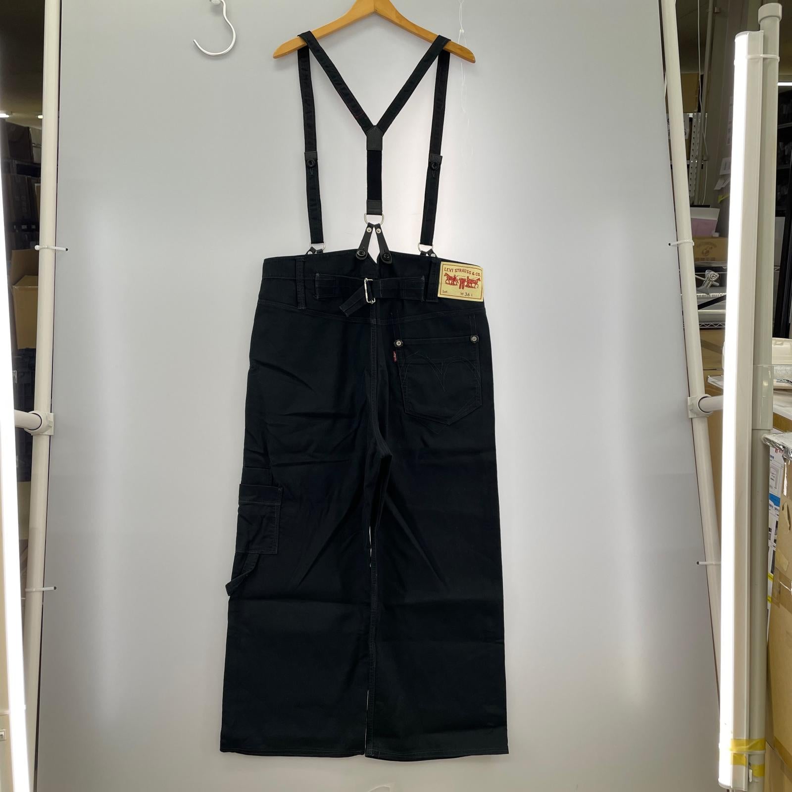 パンツ JUNYA WATANABE COMME des GARCONS Levi's サスペンダーパンツ S ブラック S ブラック