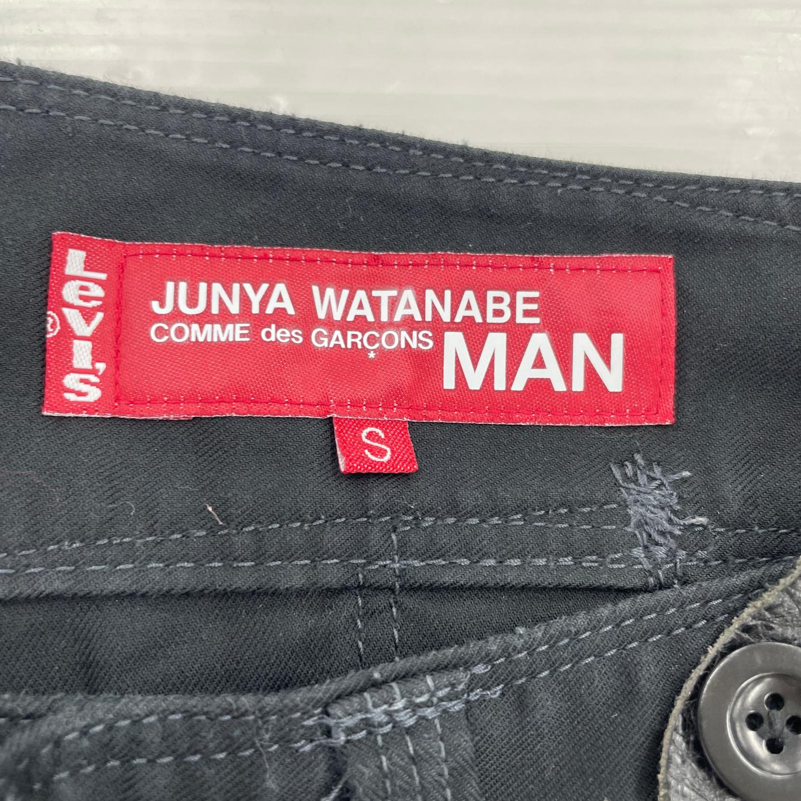 パンツ JUNYA WATANABE COMME des GARCONS Levi's サスペンダーパンツ S ブラック S ブラック