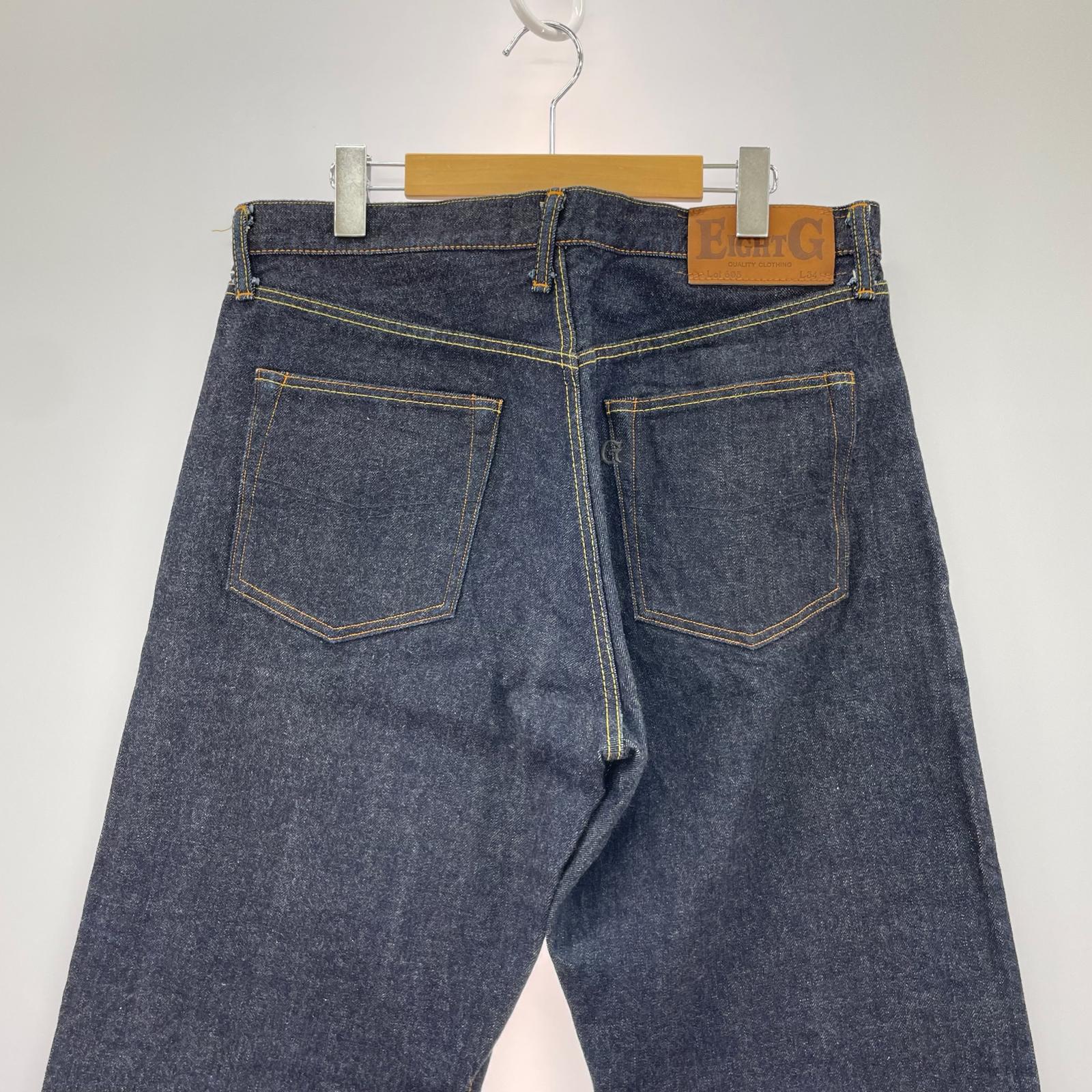 デニムパンツ EIGHT-G LOT.605 セルビッチ 34 ネイビー