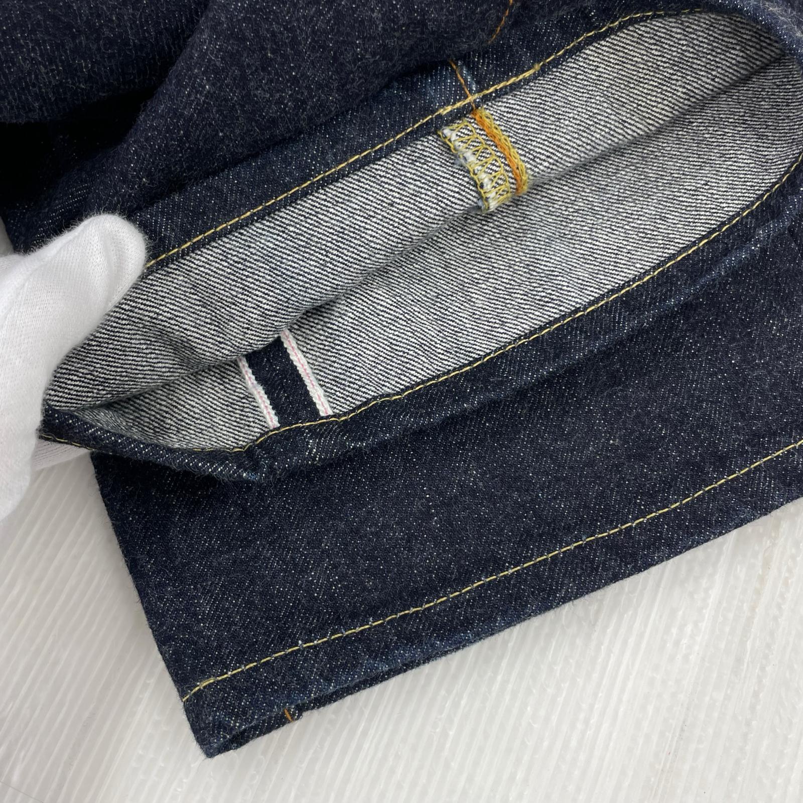 デニムパンツ EIGHT-G LOT.605 セルビッチ 34 ネイビー