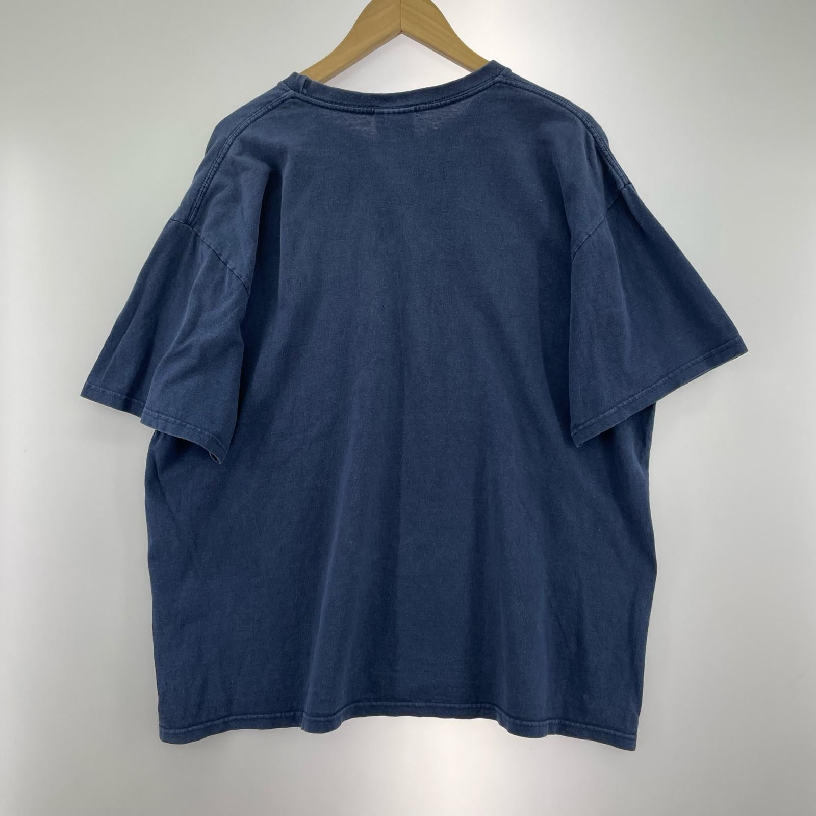 半袖Ｔシャツ 90s/フロントロゴ/L/ネイビー L ネイビー