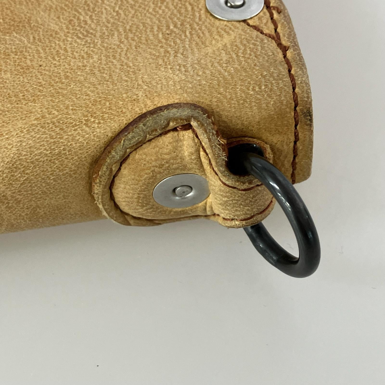 コンパクトウォレット レザーコンパクトウォレット 茶 ブラウン
