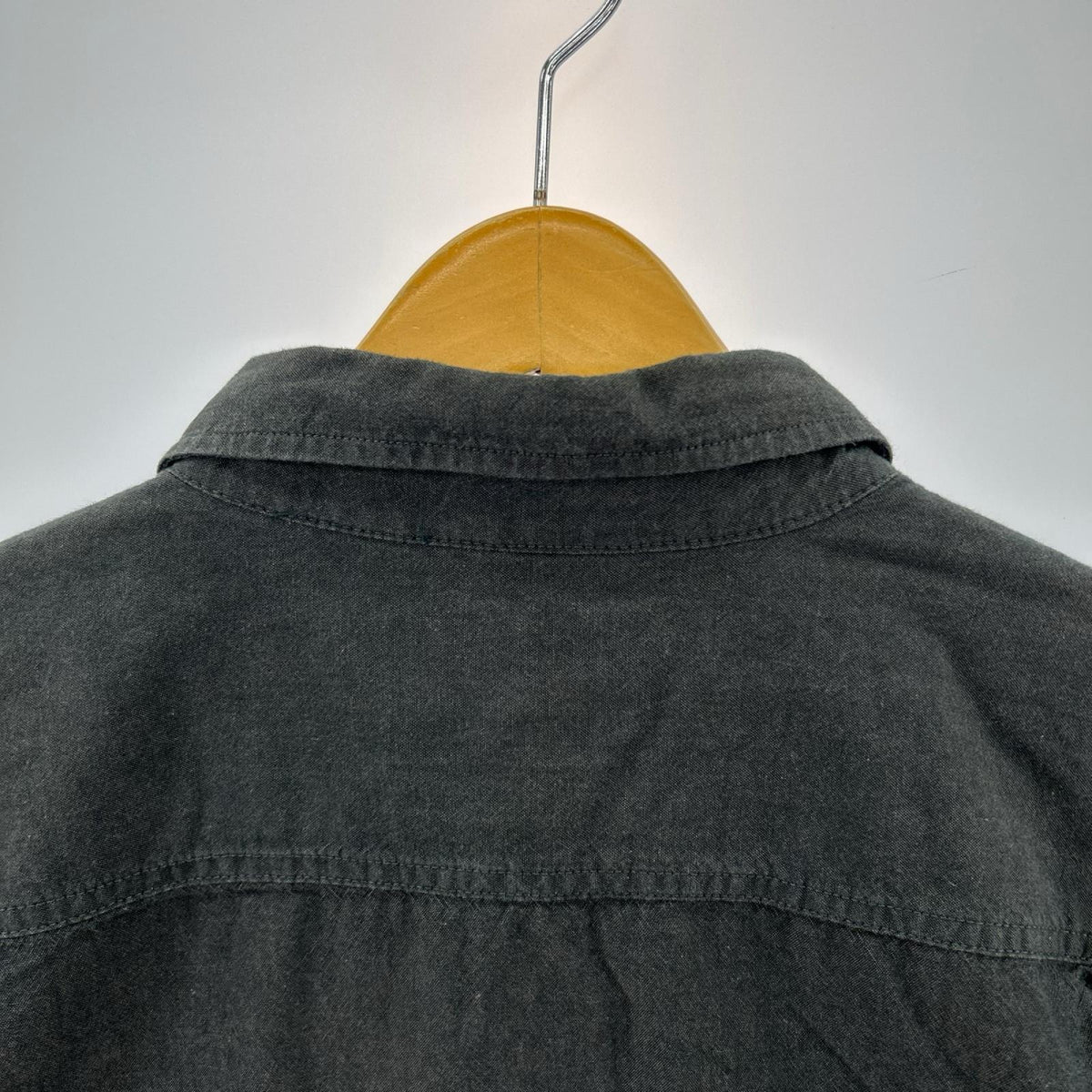 半袖シャツ LOOSE FIT ﾜｰｸｼｬﾂ 黒 2XL ブラック