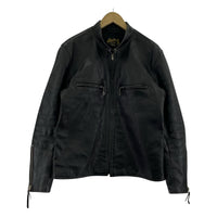 ジャケット by REAL McCOY'S J-100 ホースハイド ライダース 40 40 ブラック
