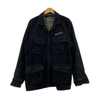 ジャケット GOAT SUEDE JUNGLE FATIGUE JACKET 黒 L ブラック