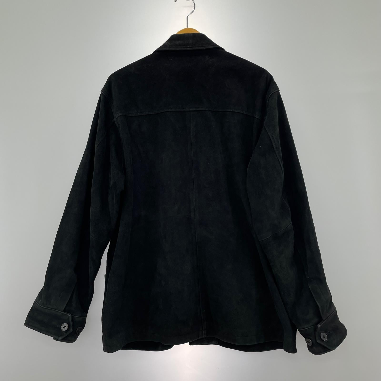 ジャケット GOAT SUEDE JUNGLE FATIGUE JACKET 黒 L ブラック