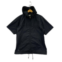 パーカー HOODED ZIP UP SHIRT ブラック