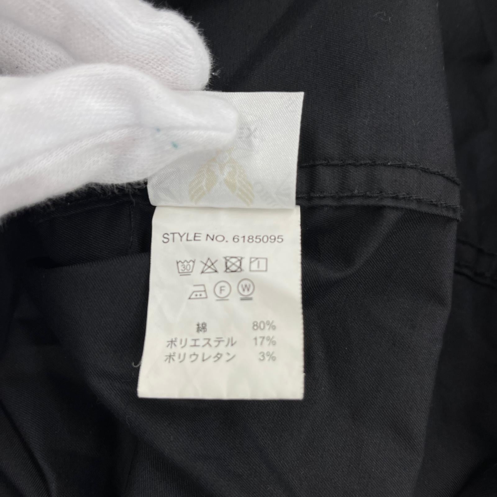 パーカー HOODED ZIP UP SHIRT ブラック