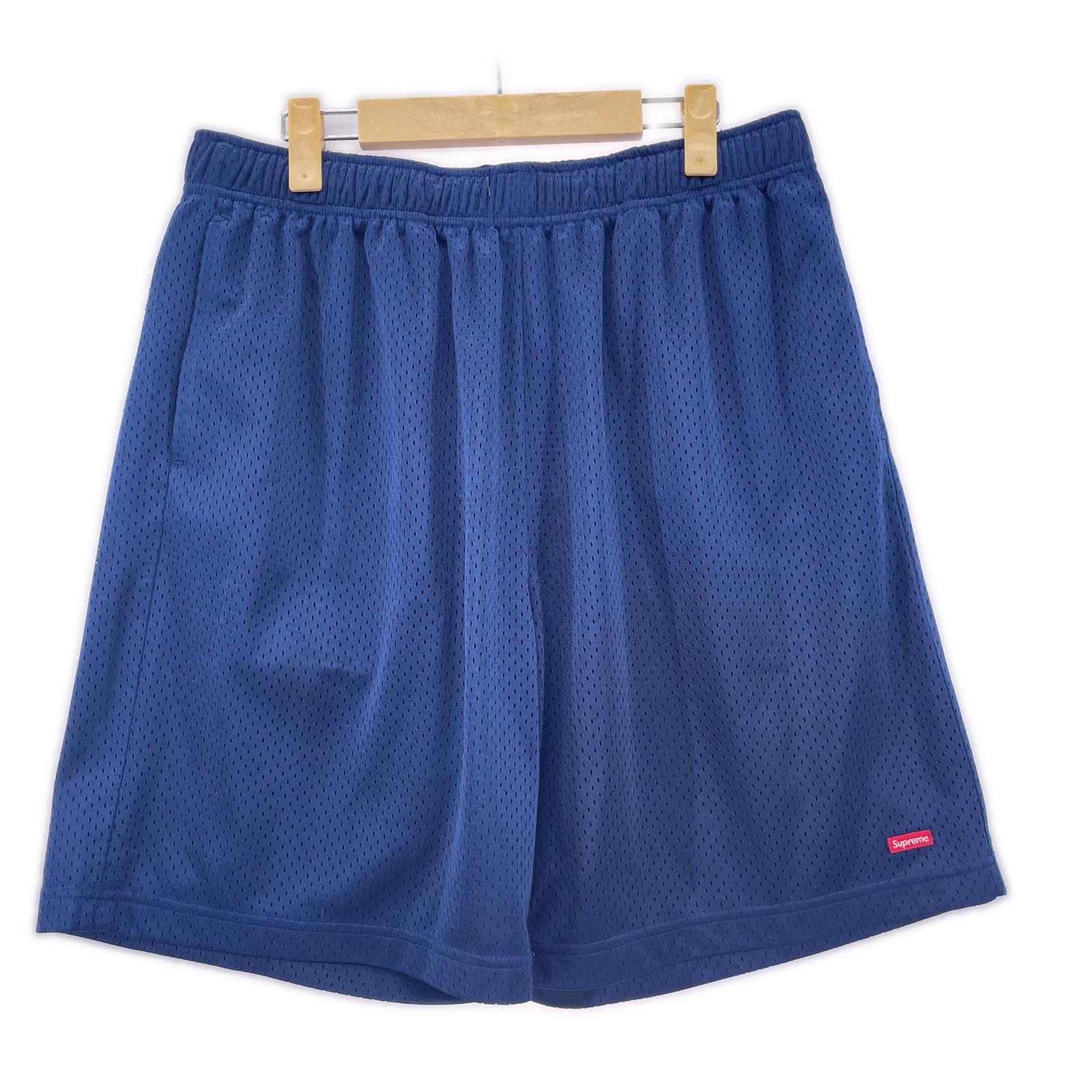 ショートパンツ メッシュ ブルー (S) S ブルー