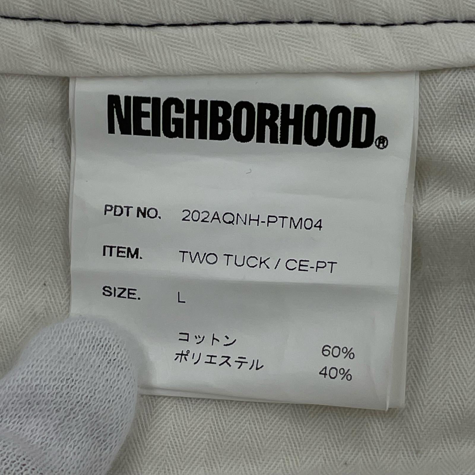 デニムパンツ 20AW TWO TUCK/CE-PT L ブラック