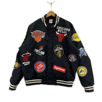 ジャケット ×NIKE NBA Teams Warm Up Jacket (M) M ブラック