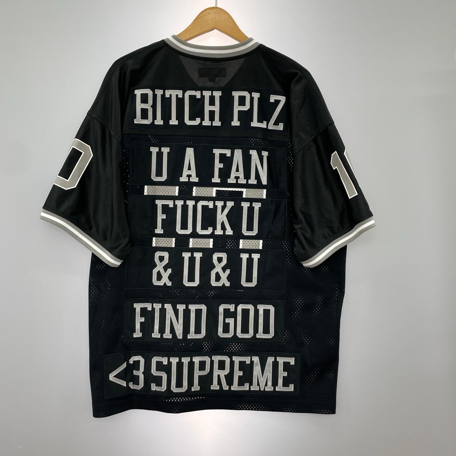 半袖Ｔシャツ 26SS Find God Football Jersey/黒/L L ブラック
