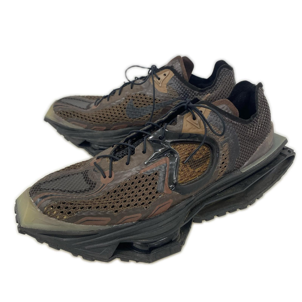スニーカー matthew m williams x zoom mmw 004 27.5cm (US9 1/2 UK9 EU45) ブラウン