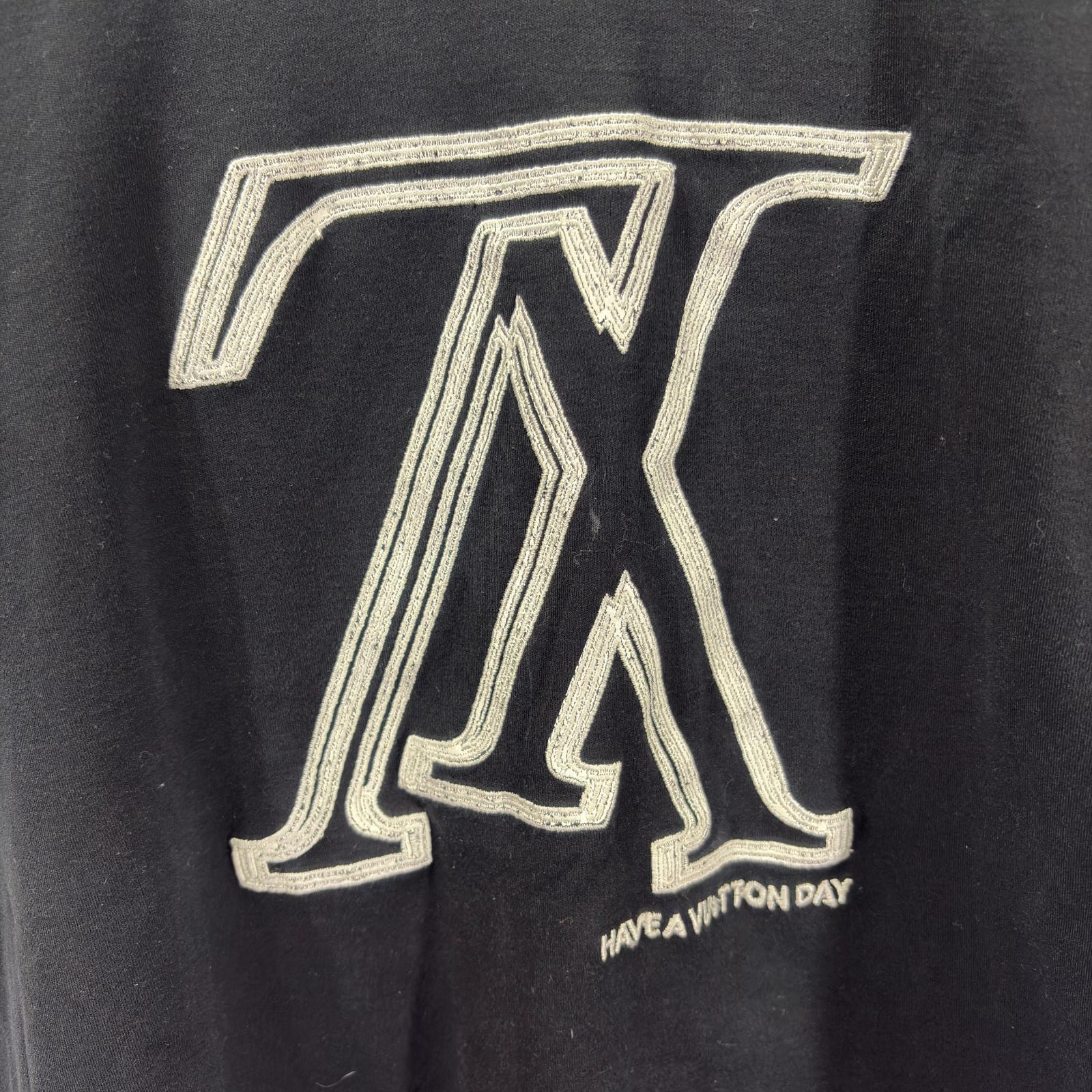 LV 18AW Upside Down Logo Tee
