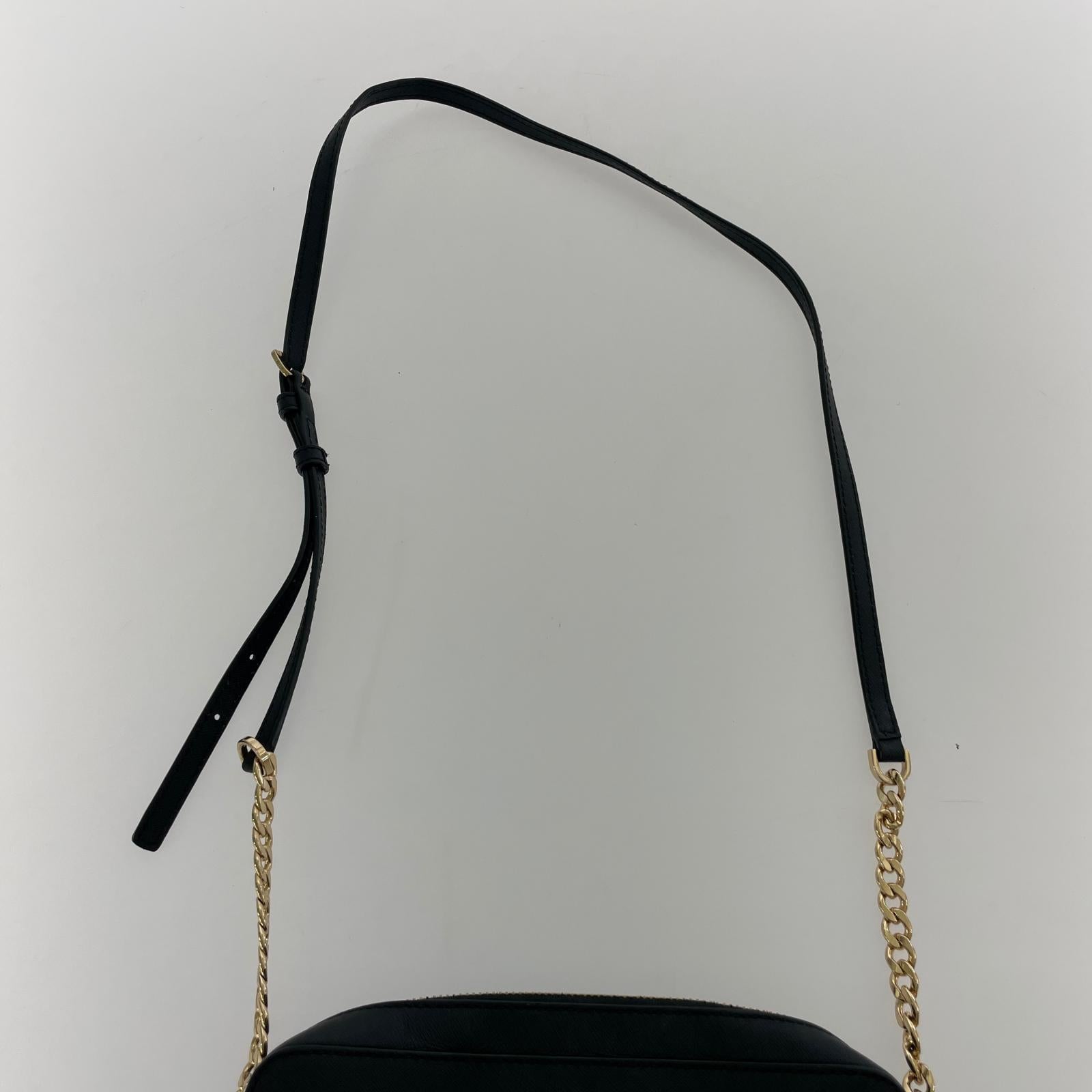 ショルダーバッグ JET SET LEATHER ブラック