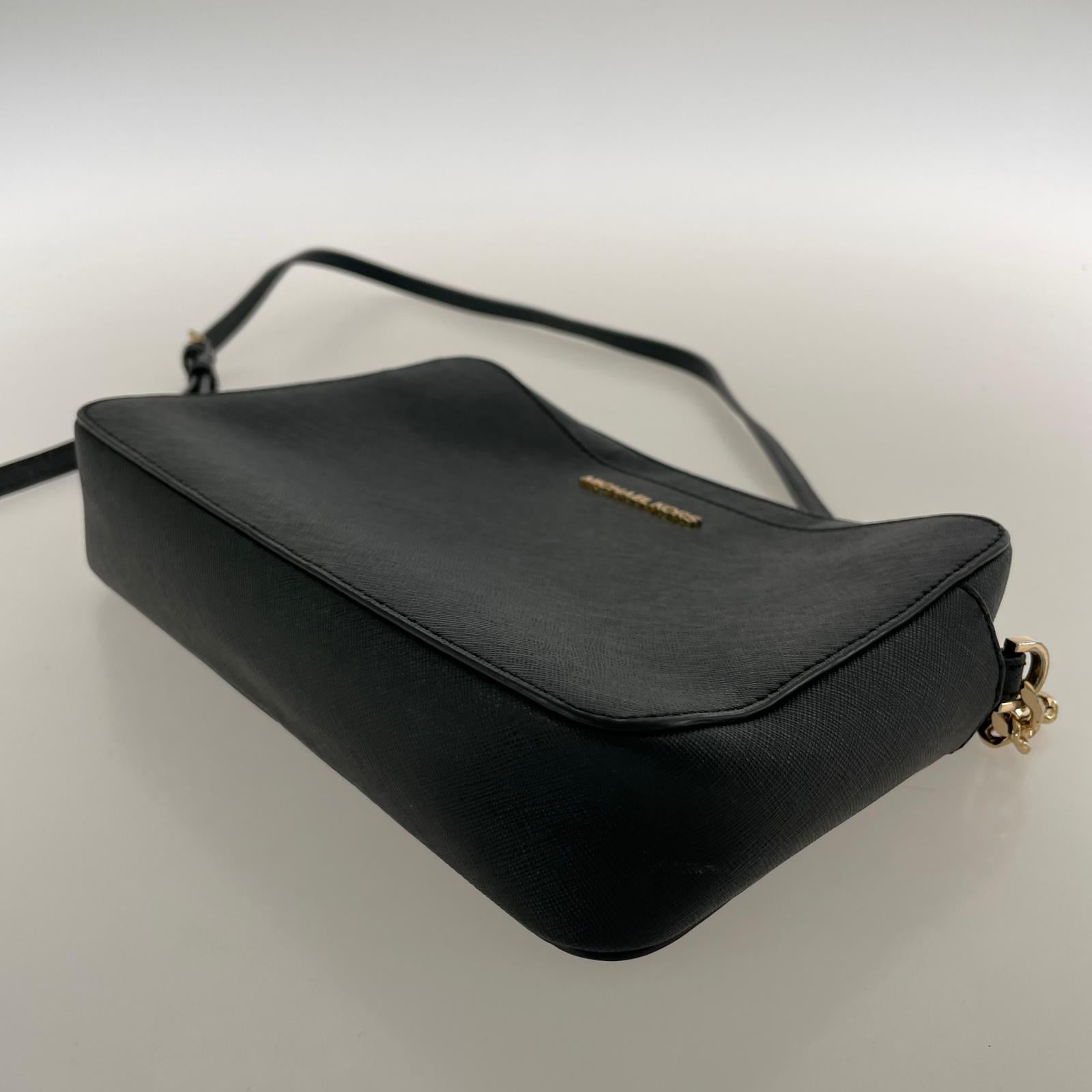 ショルダーバッグ JET SET LEATHER ブラック