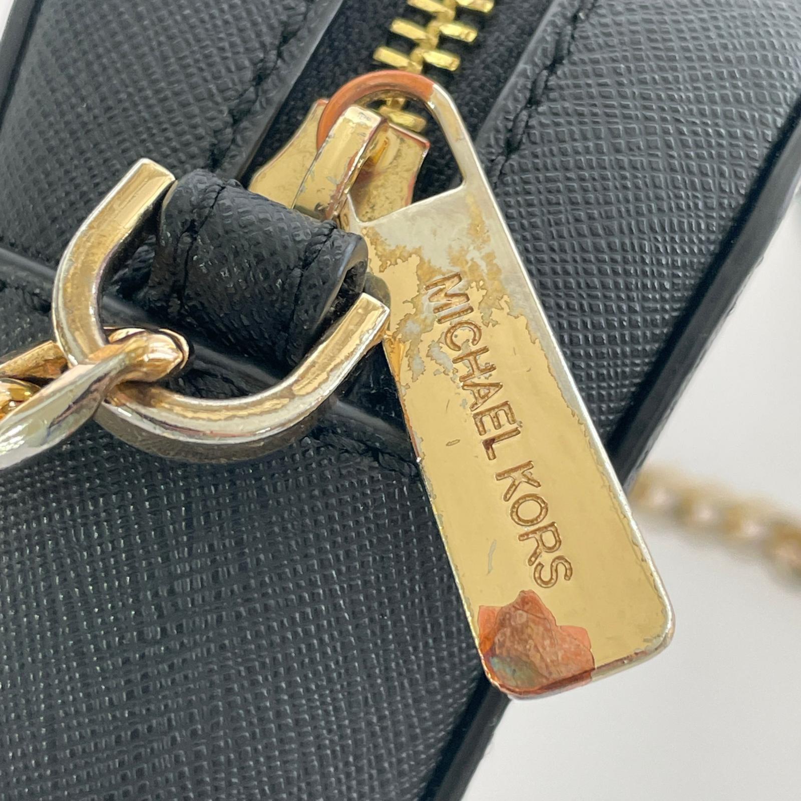 ショルダーバッグ JET SET LEATHER ブラック