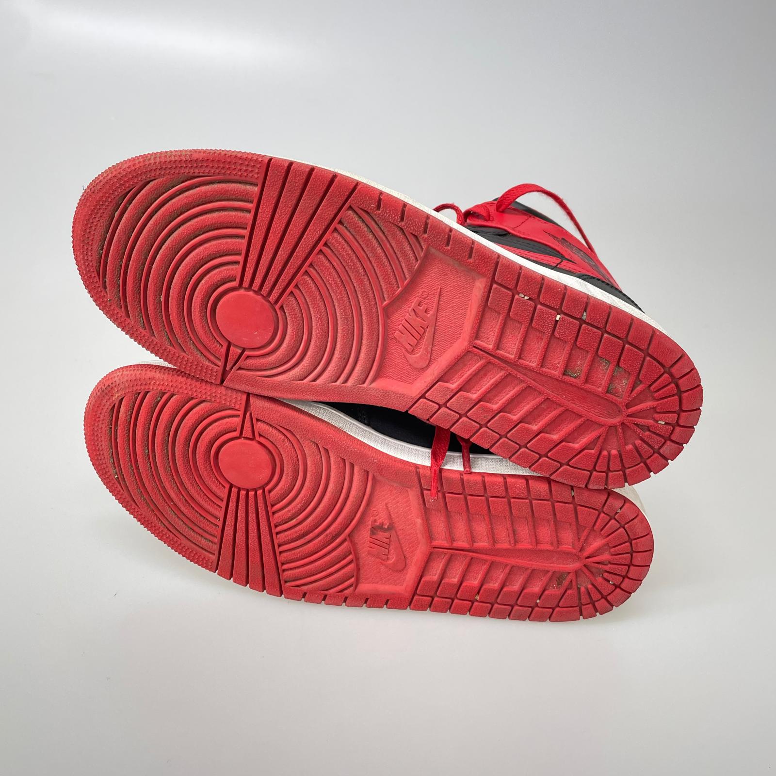 スニーカー Air Jordan 1 Mid Bred Toe (26.0cm) 26cm (US8 UK7 1/2 EU42)