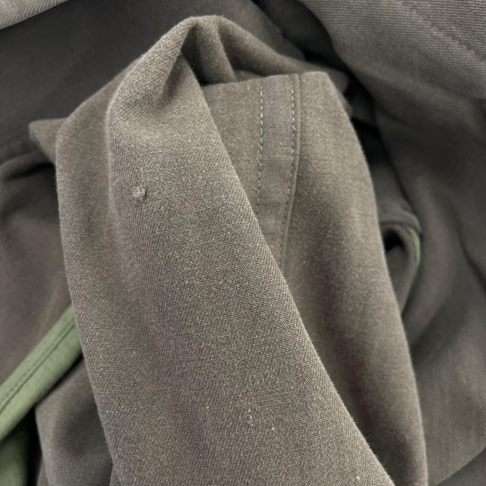 ジャケット 80s COMME des GARCONS コットンギャバ バルマカーンコート M 黒 M ブラウン