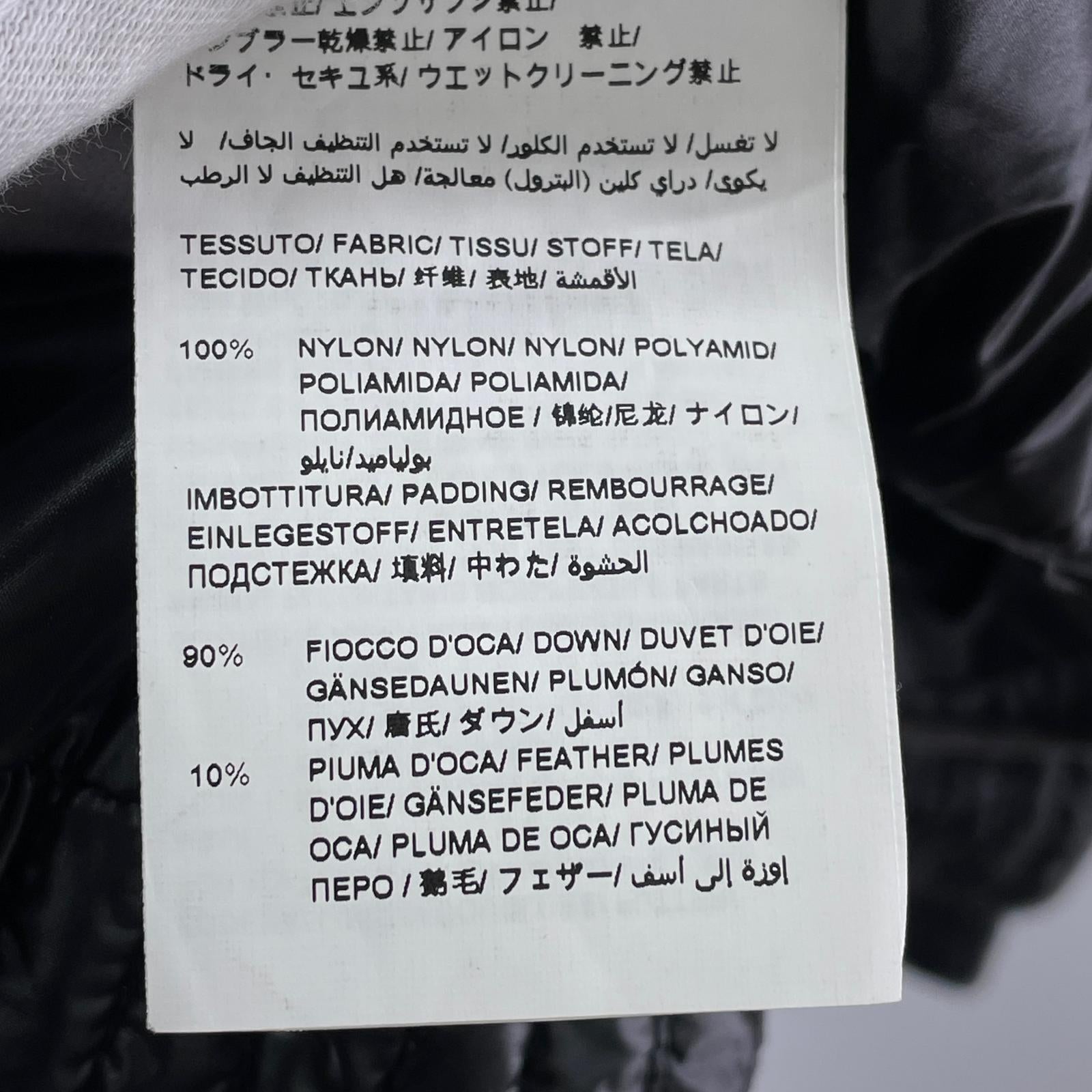 ダウンジャケット 23AW BELBO DOWN JACKET BLK 01 1 ブラック