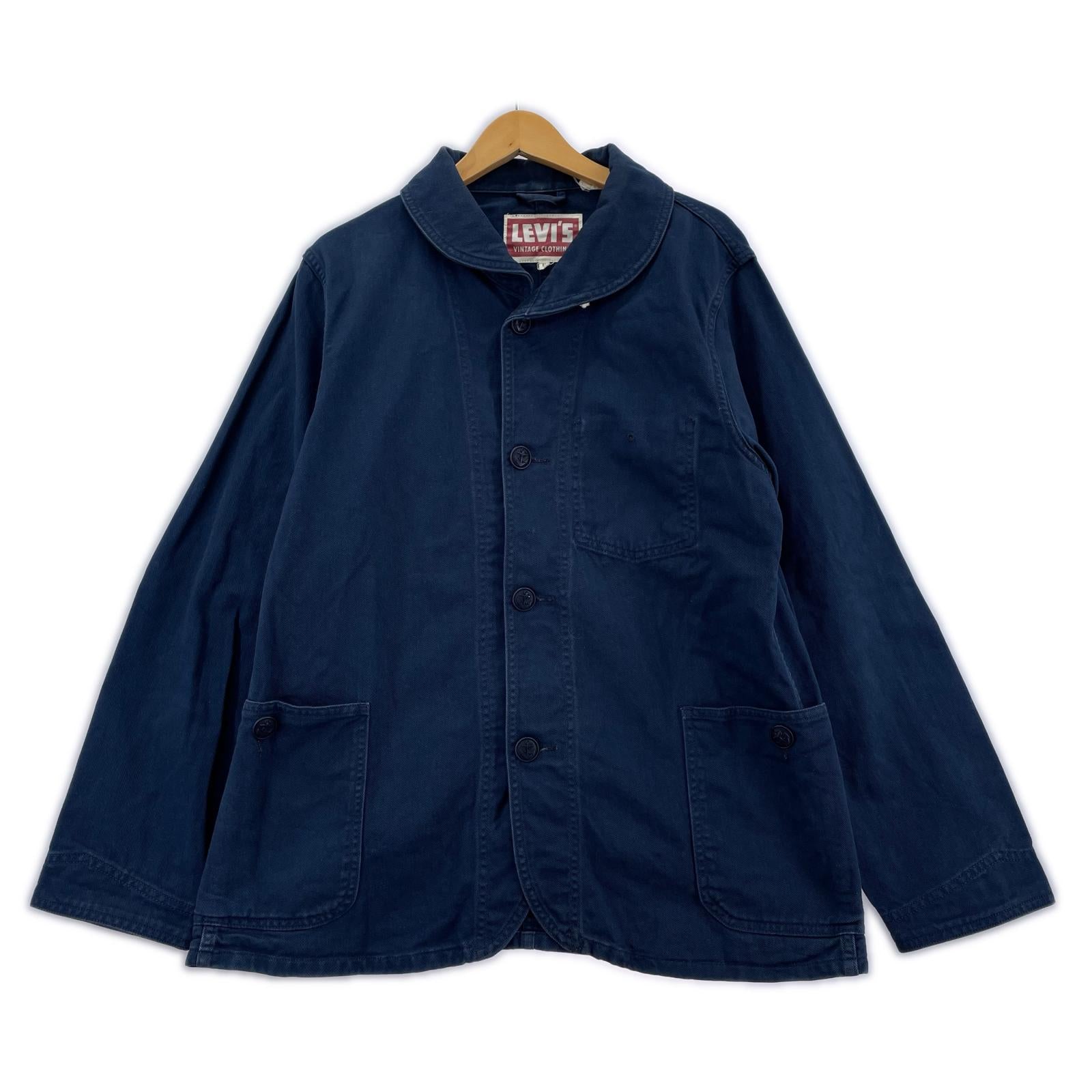 ジャケット LEVI'S VINTAGE CLOTHING ヘチマ ショールカラージャケット M ネイビー M ネイビー