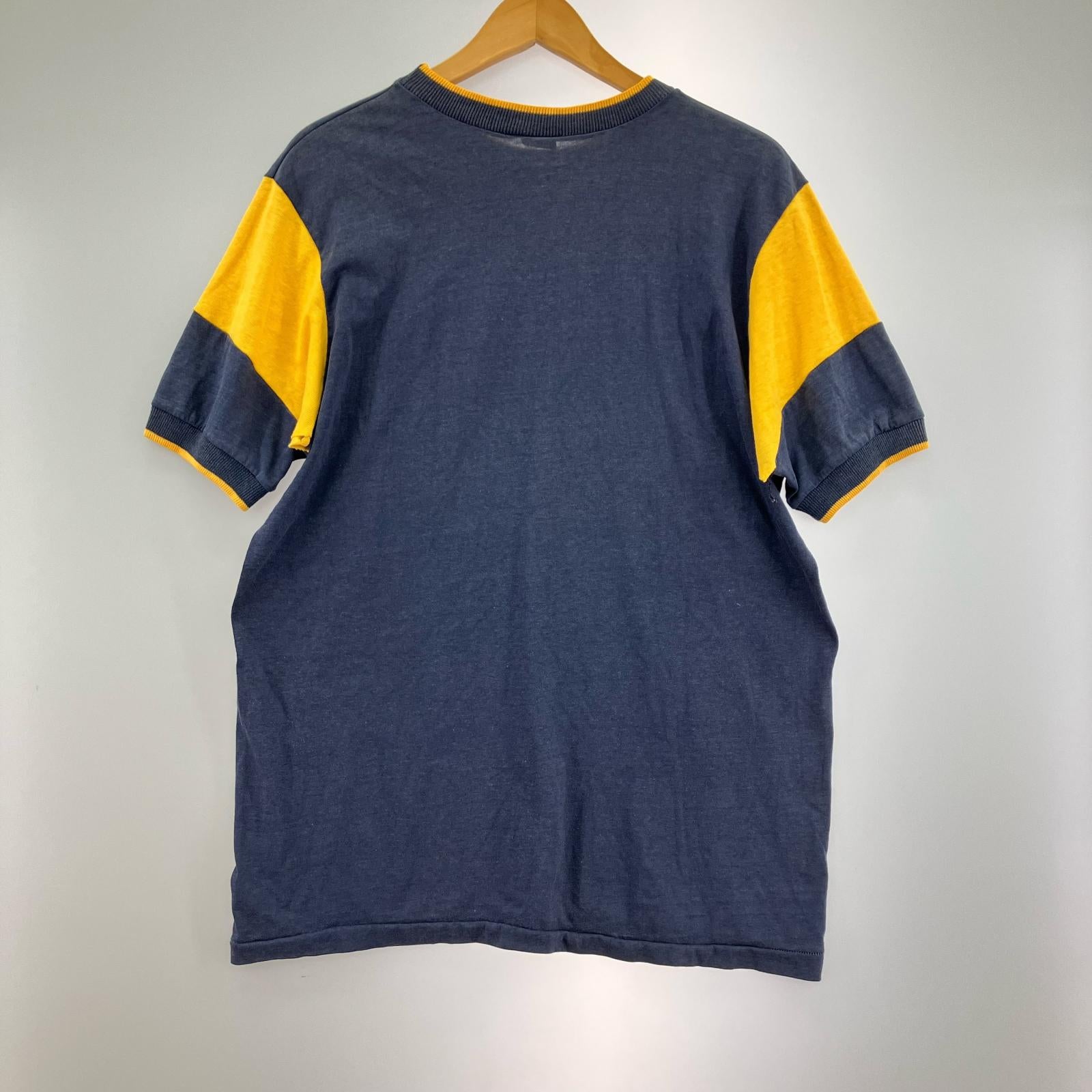 半袖Ｔシャツ 70s バータグ UofM S/STee XL ネイビー