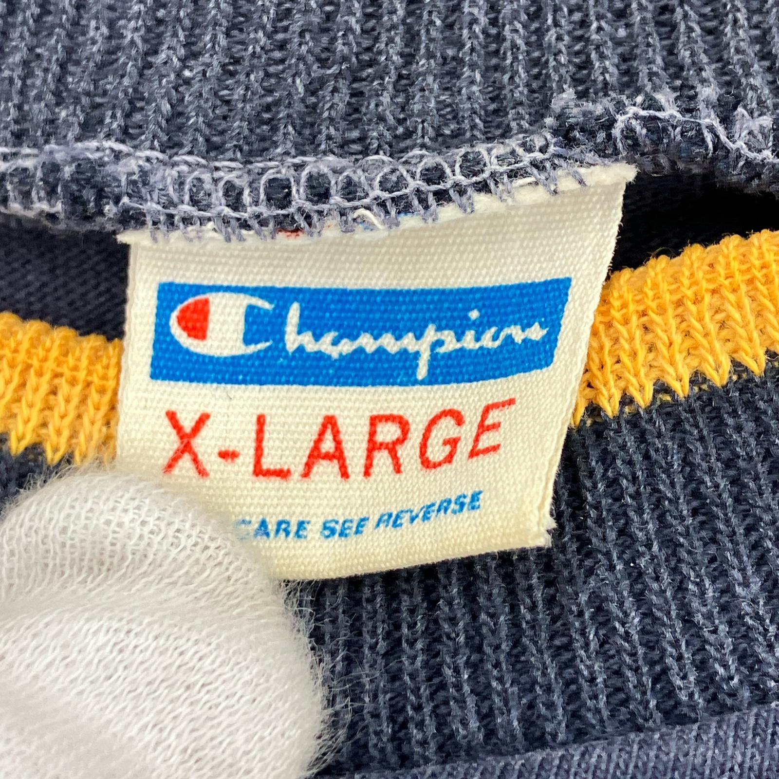 半袖Ｔシャツ 70s バータグ UofM S/STee XL ネイビー