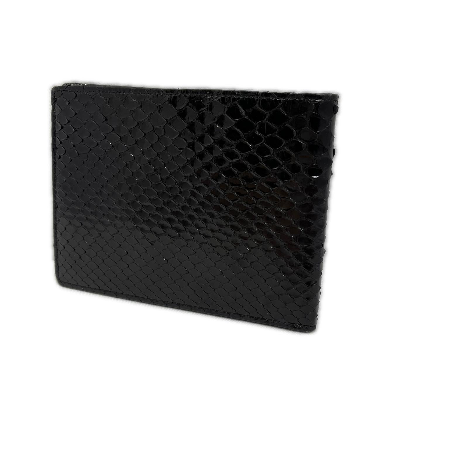 GIANNI VERSACE パイソン2つ折り財布
