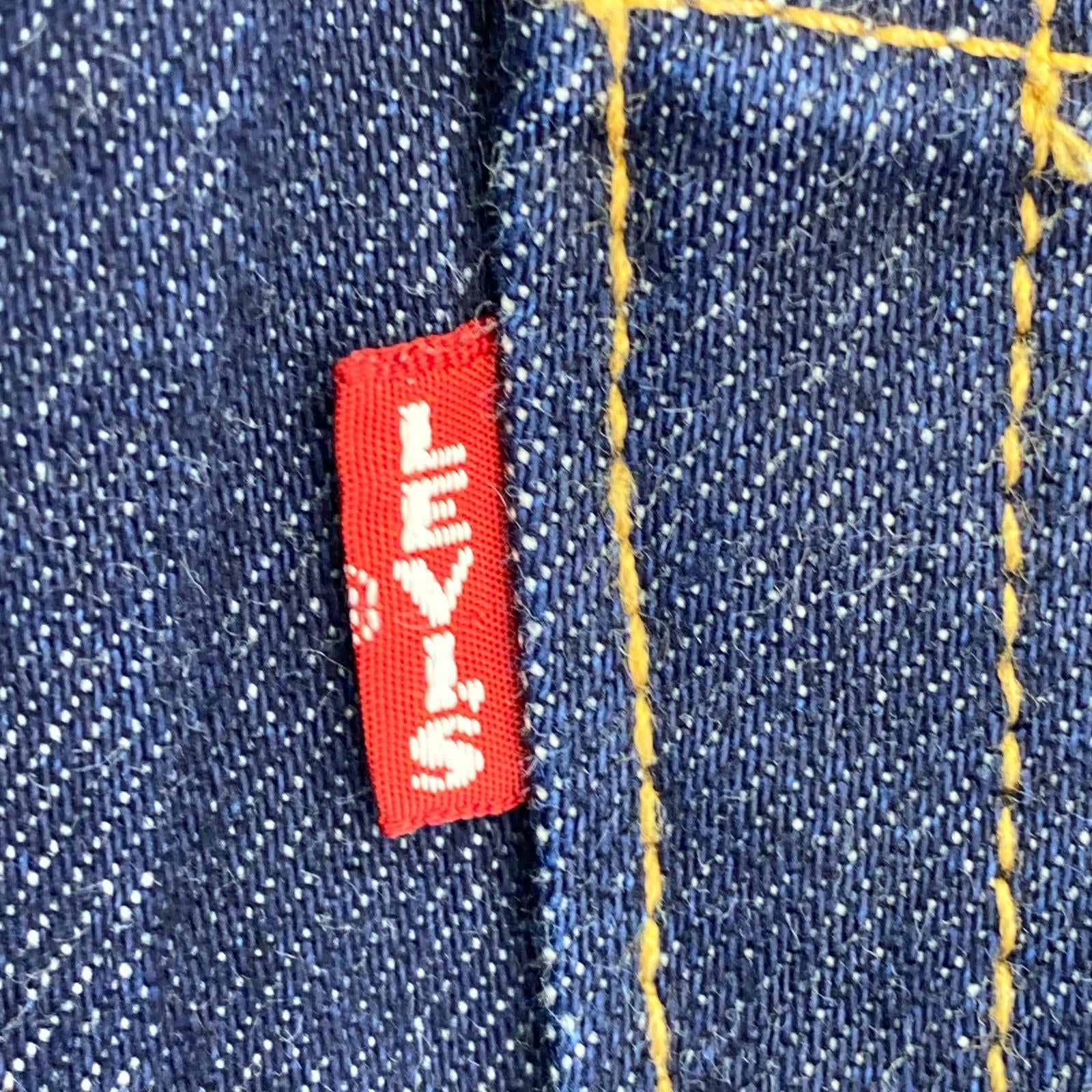デニムパンツ Levi's 501 赤耳 00501-3722 W33 濃紺