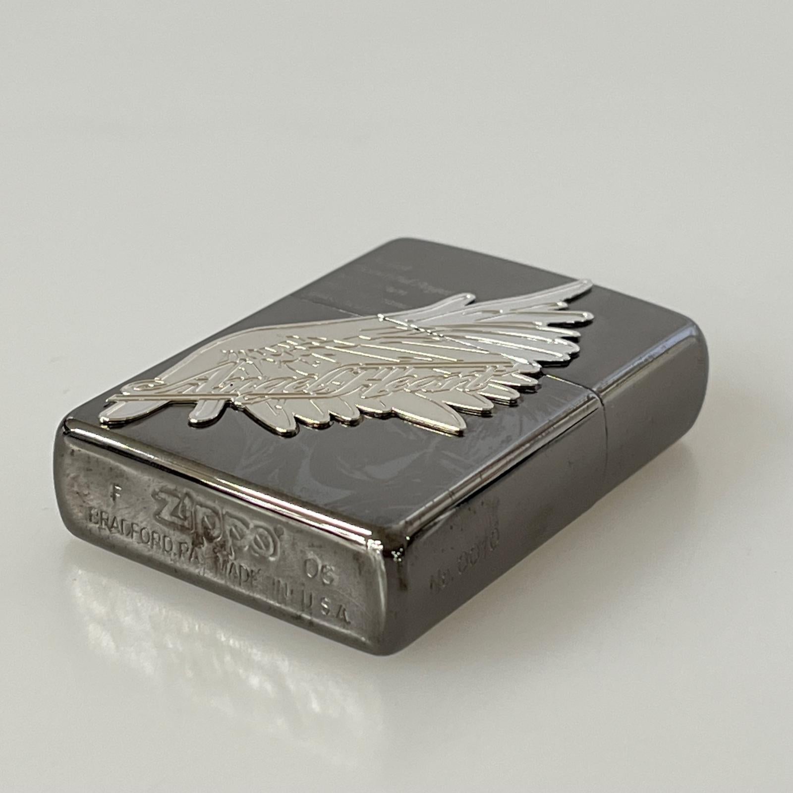 ライター ZIPPO/ジッポー ジッポ ライター Angel Heart シルバー