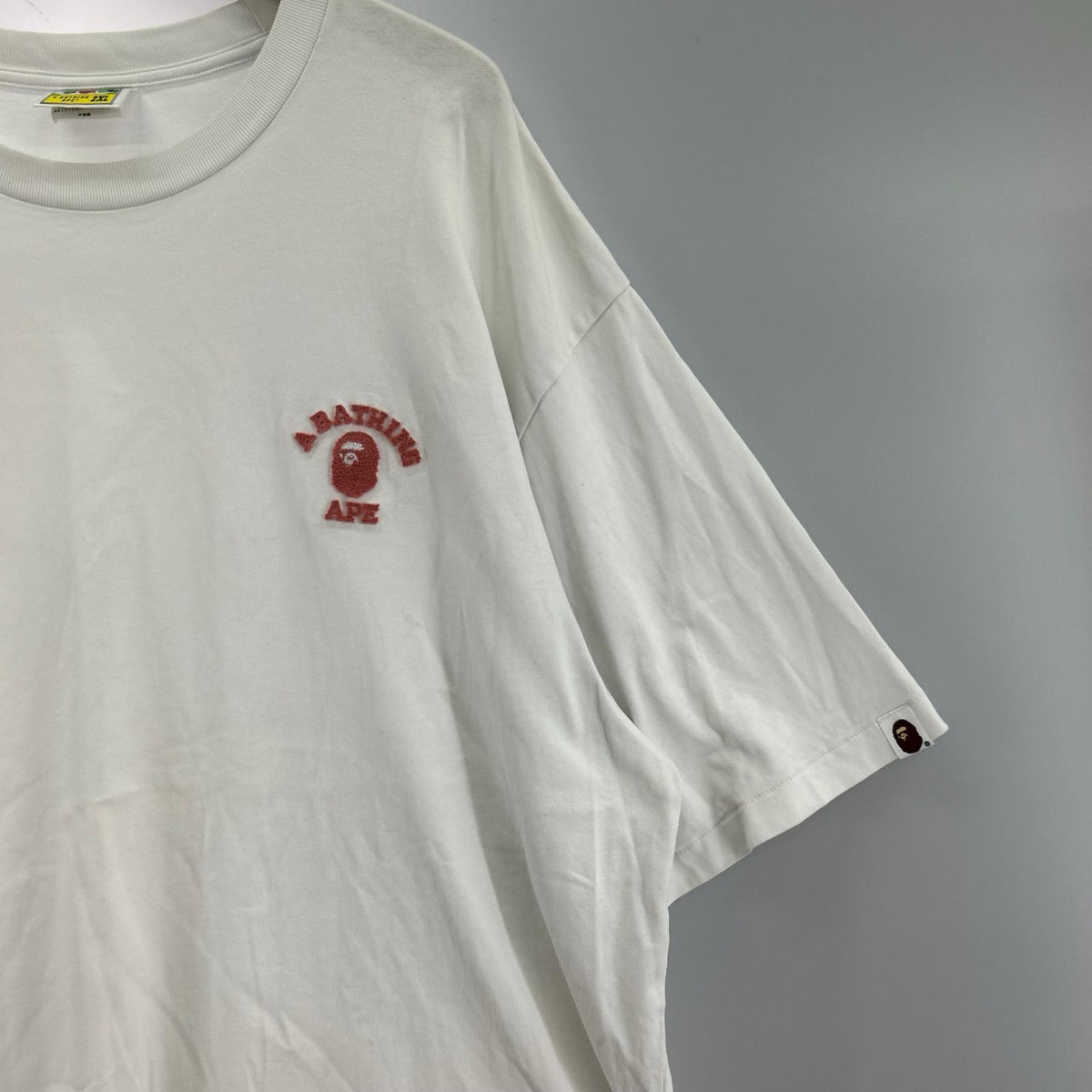 半袖Ｔシャツ College One Point Pelaxed Fut Tee 2XL ホワイト