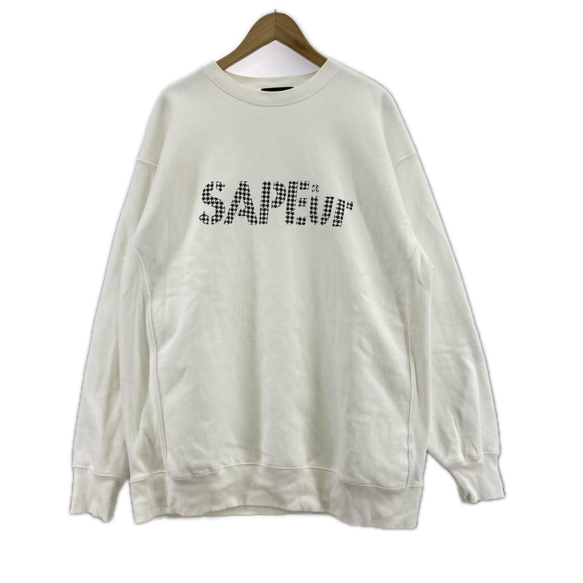 スウェット 千鳥ﾛｺﾞ ｽｳｪｯﾄ 白 XXL ホワイト