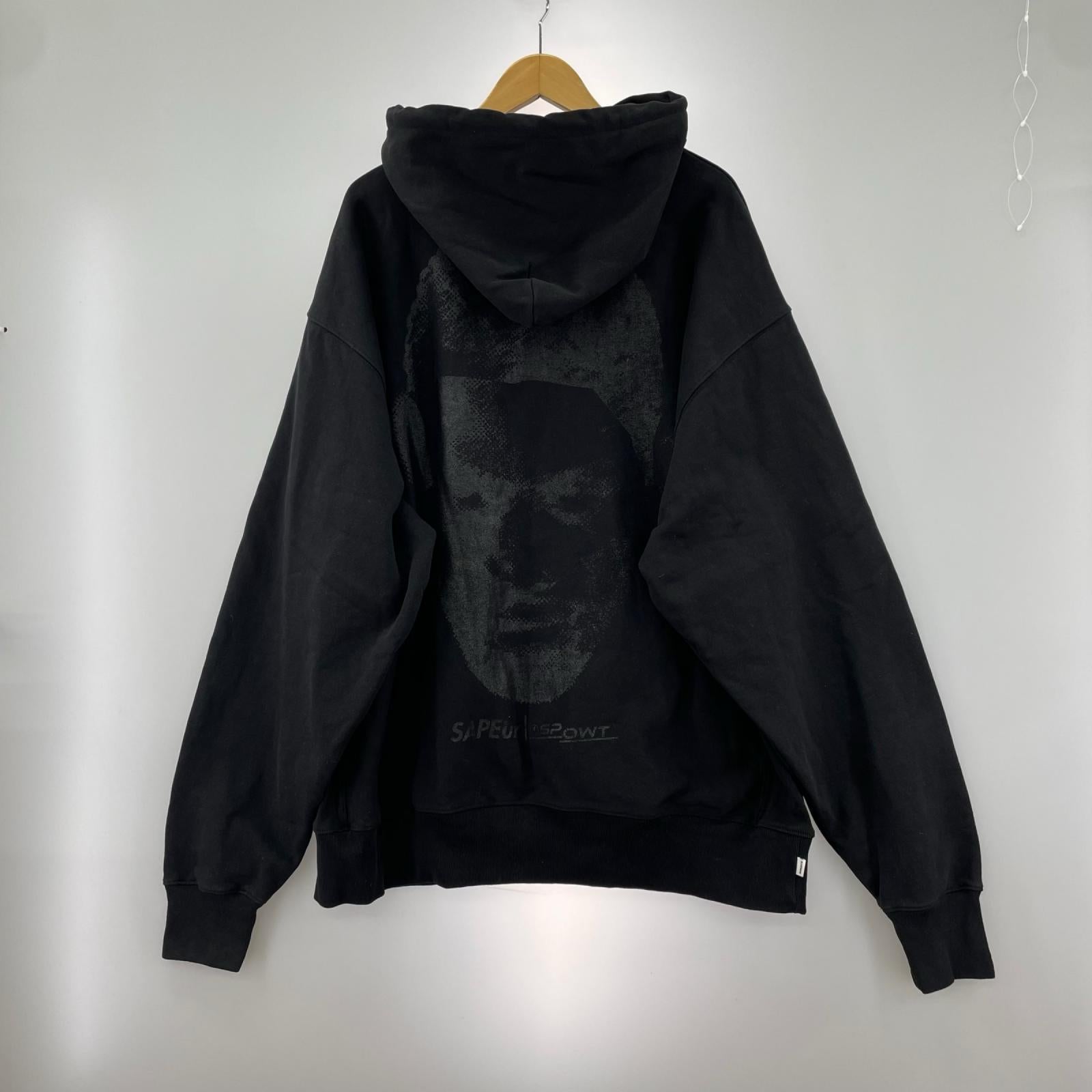 パーカー SPOWT Hoodie 黒 XXL ブラック