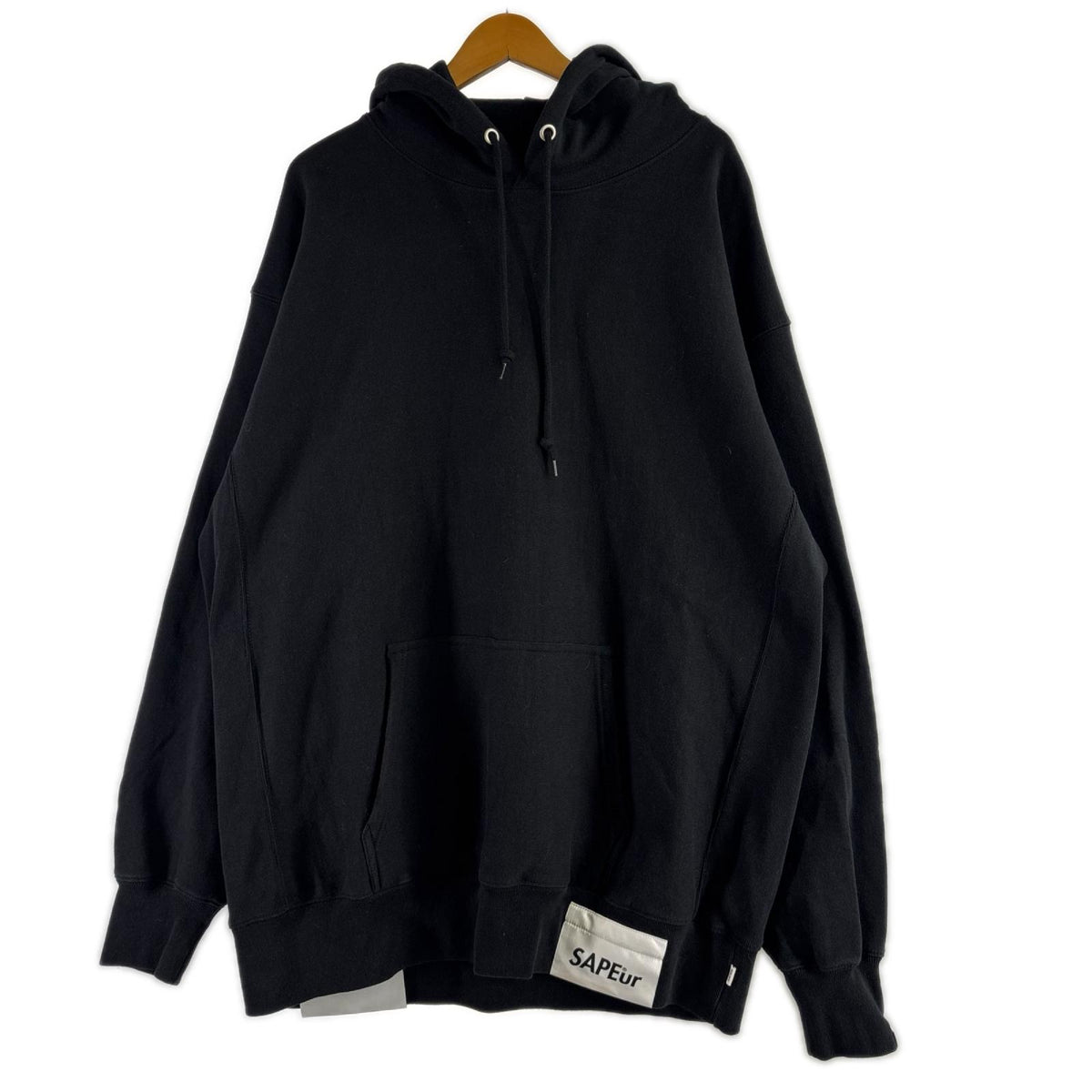 パーカー ﾋﾞｯｸﾗﾍﾞﾙ ﾊﾟｰｶｰ 黒 2XL ブラック