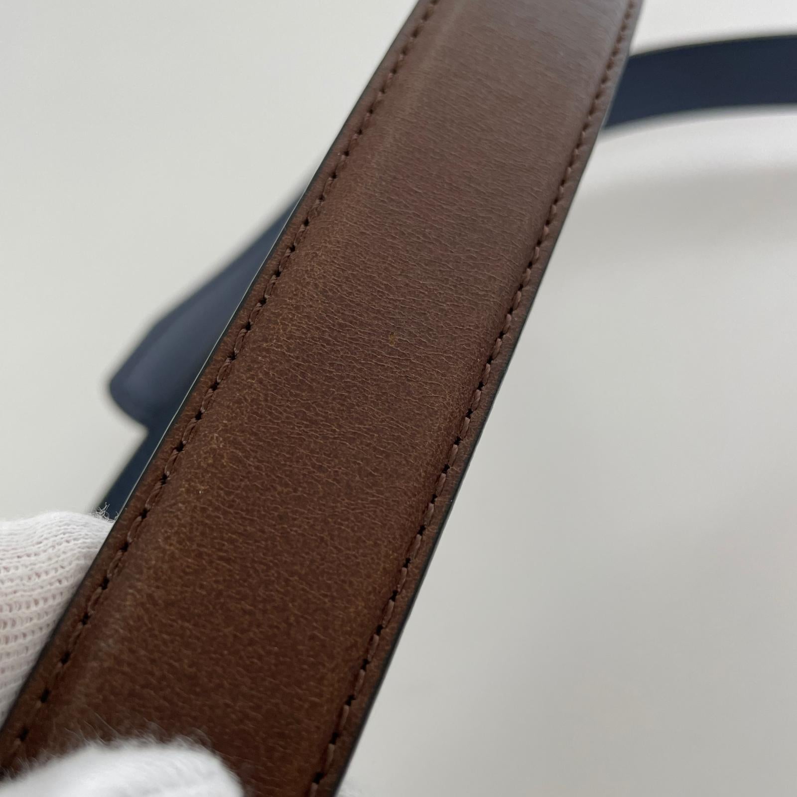 その他アクセサリー レザーベルト BRW ブラウン