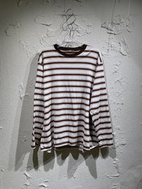 長袖Ｔシャツ 26SS GRADIENT STRIPE JERSEY L/S TEE