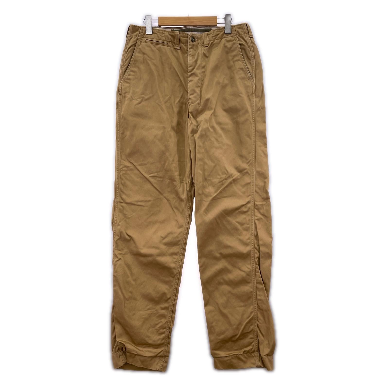 パンツ M-1950 TROUSERS 茶 32-34 32 ブラウン
