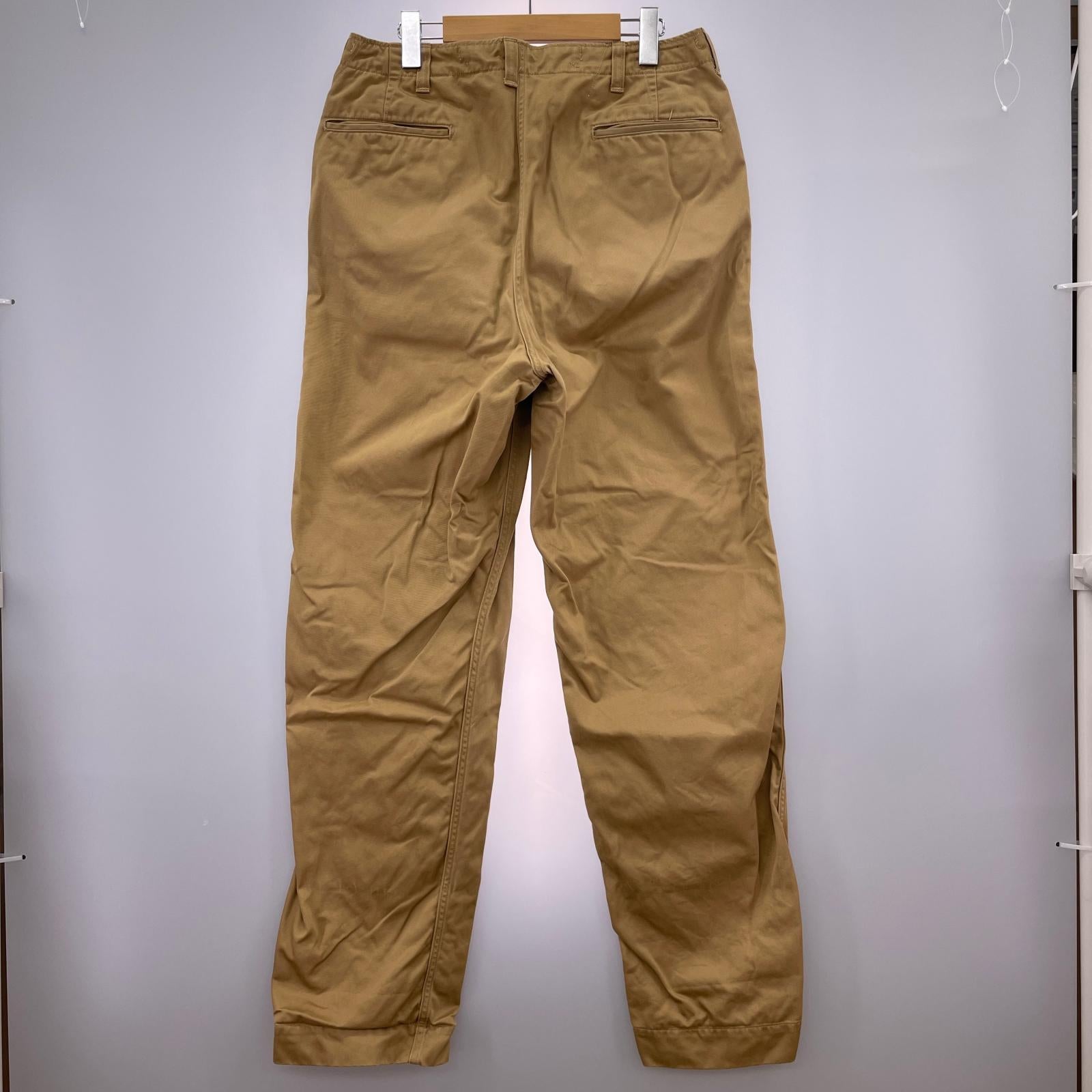 パンツ M-1950 TROUSERS 茶 32-34 32 ブラウン