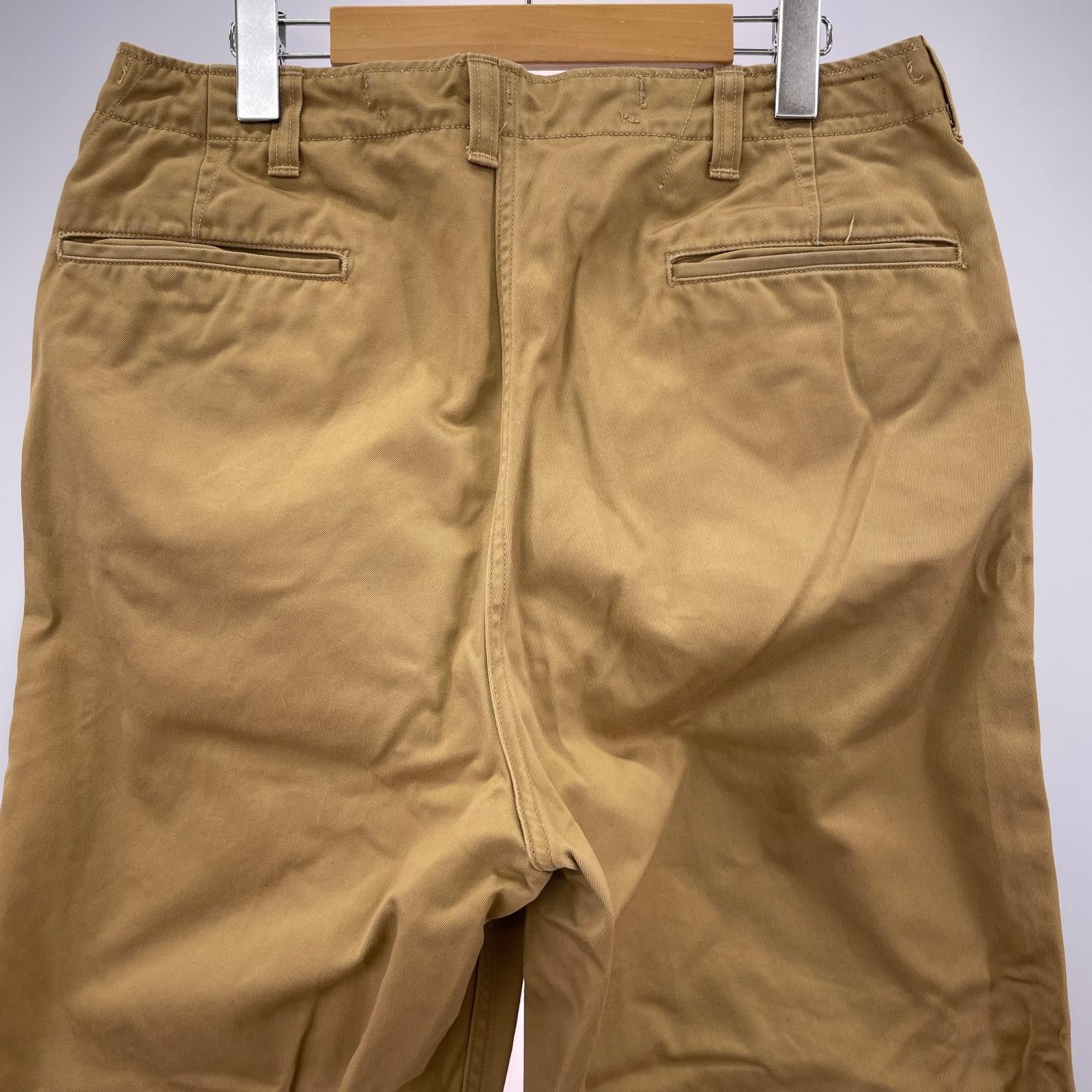パンツ M-1950 TROUSERS 茶 32-34 32 ブラウン