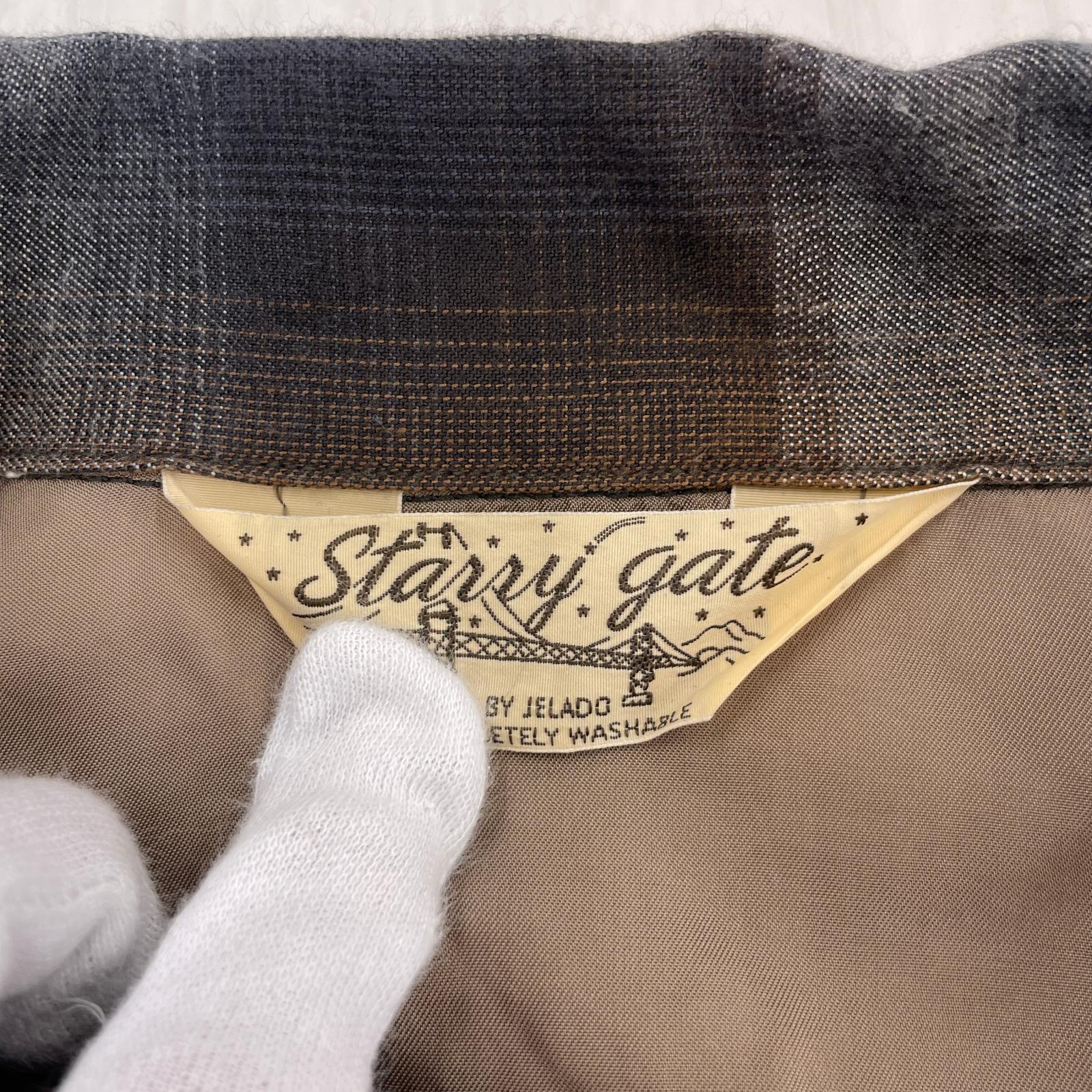 長袖シャツ STARRY GATE Westcoast Shirt チェック L L マルチカラー