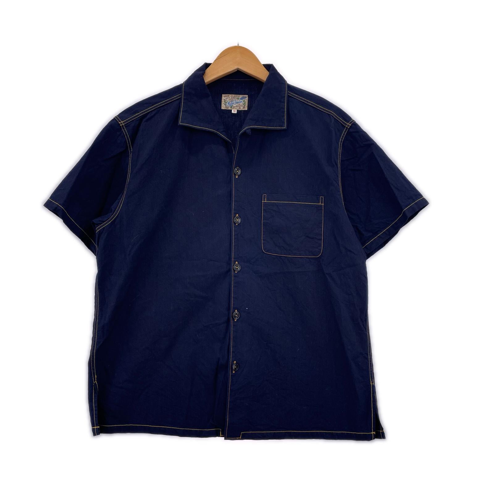 半袖シャツ MISTER FREEDOM 6oz WATERTOWN Shirt M M ネイビー