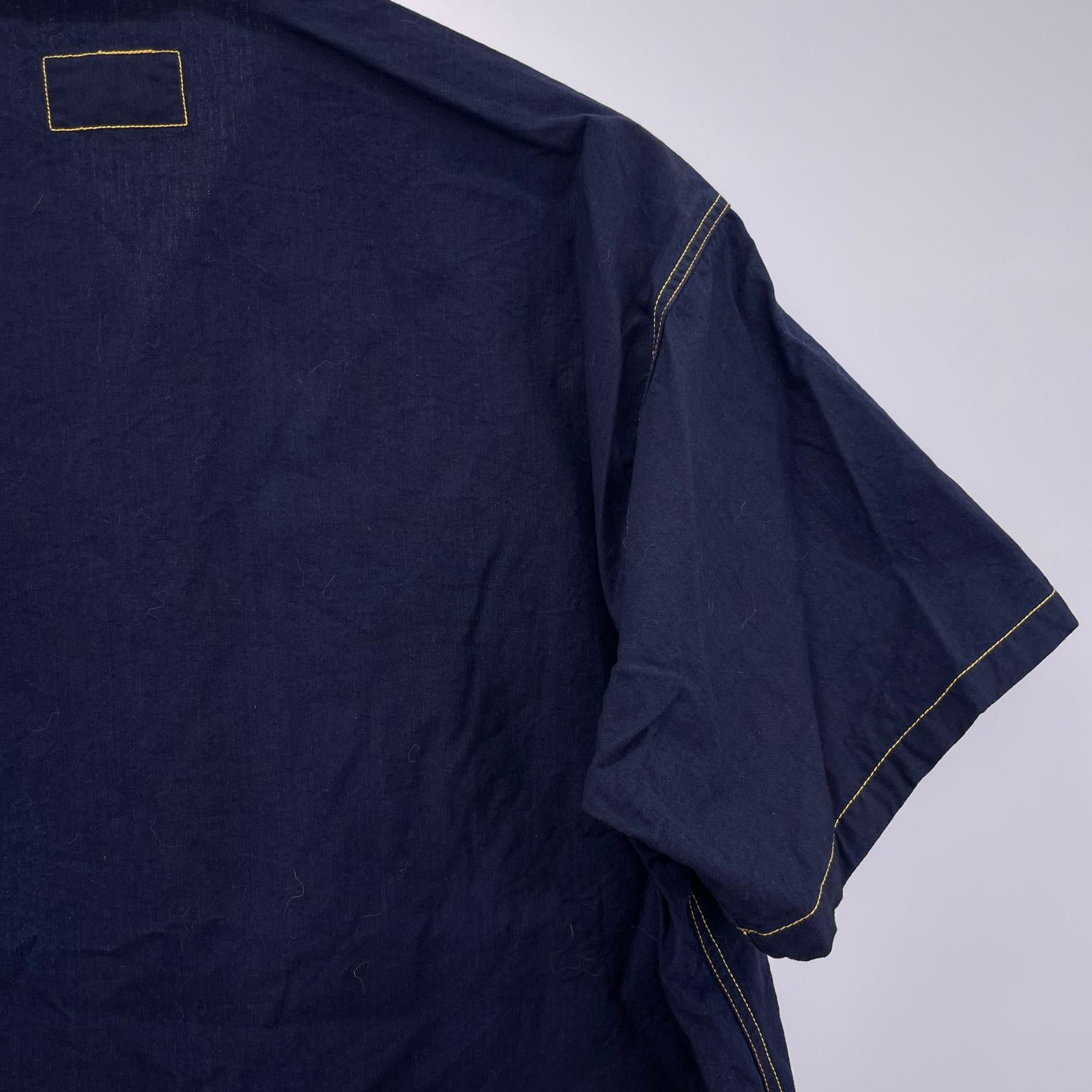 半袖シャツ MISTER FREEDOM 6oz WATERTOWN Shirt M M ネイビー