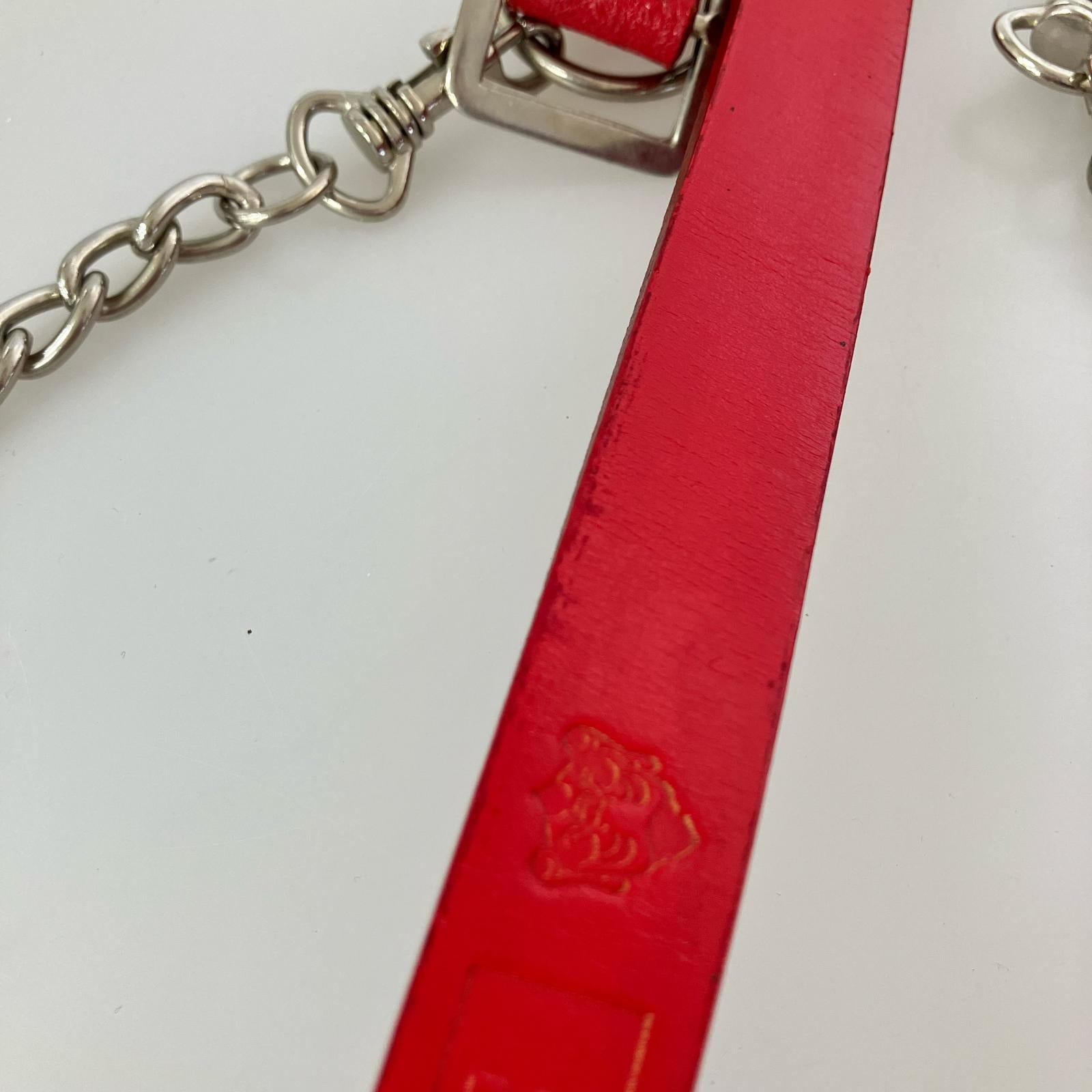 その他アクセサリー EVISU　ハーネス レッド