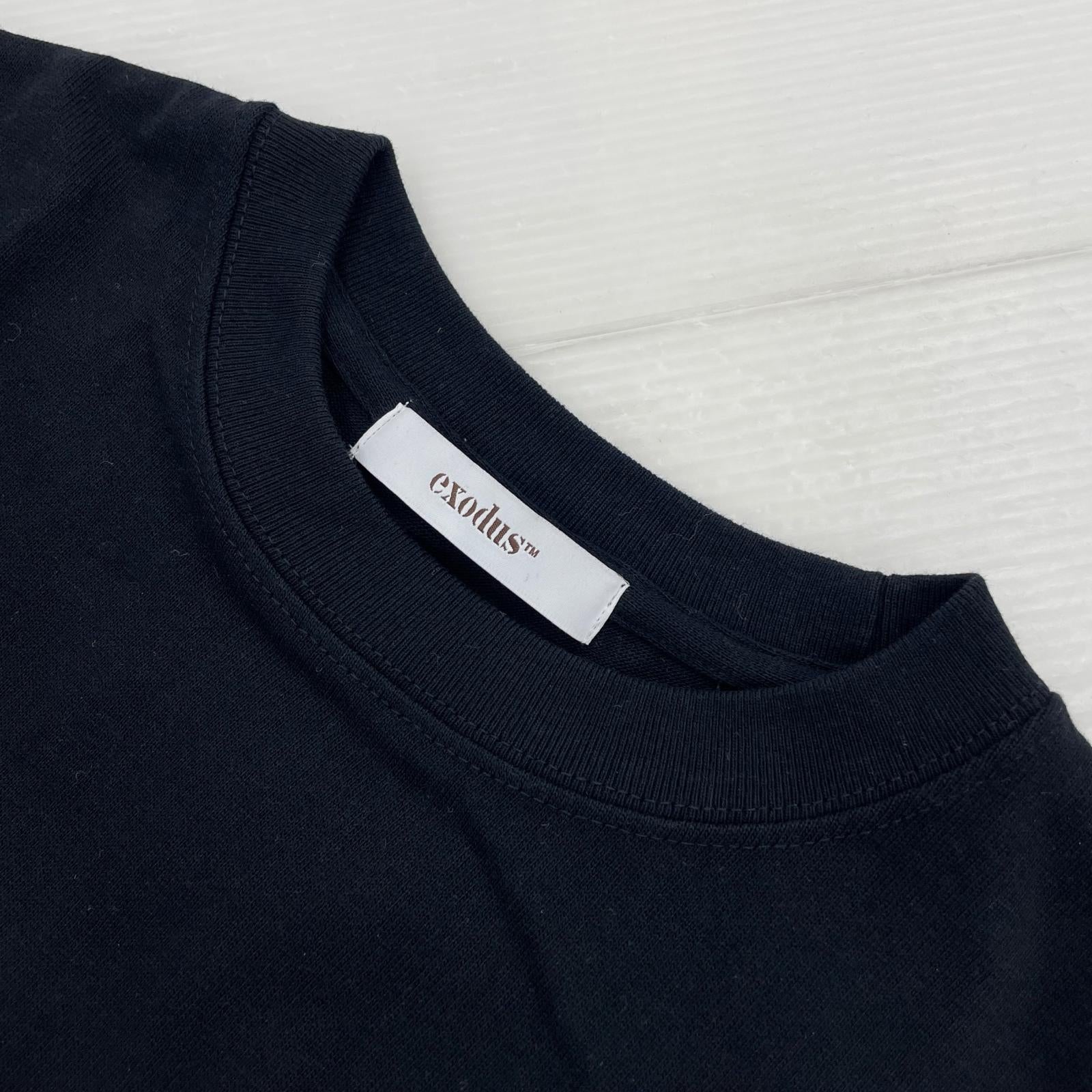 半袖Ｔシャツ exodus ブラック （M) M ブラック