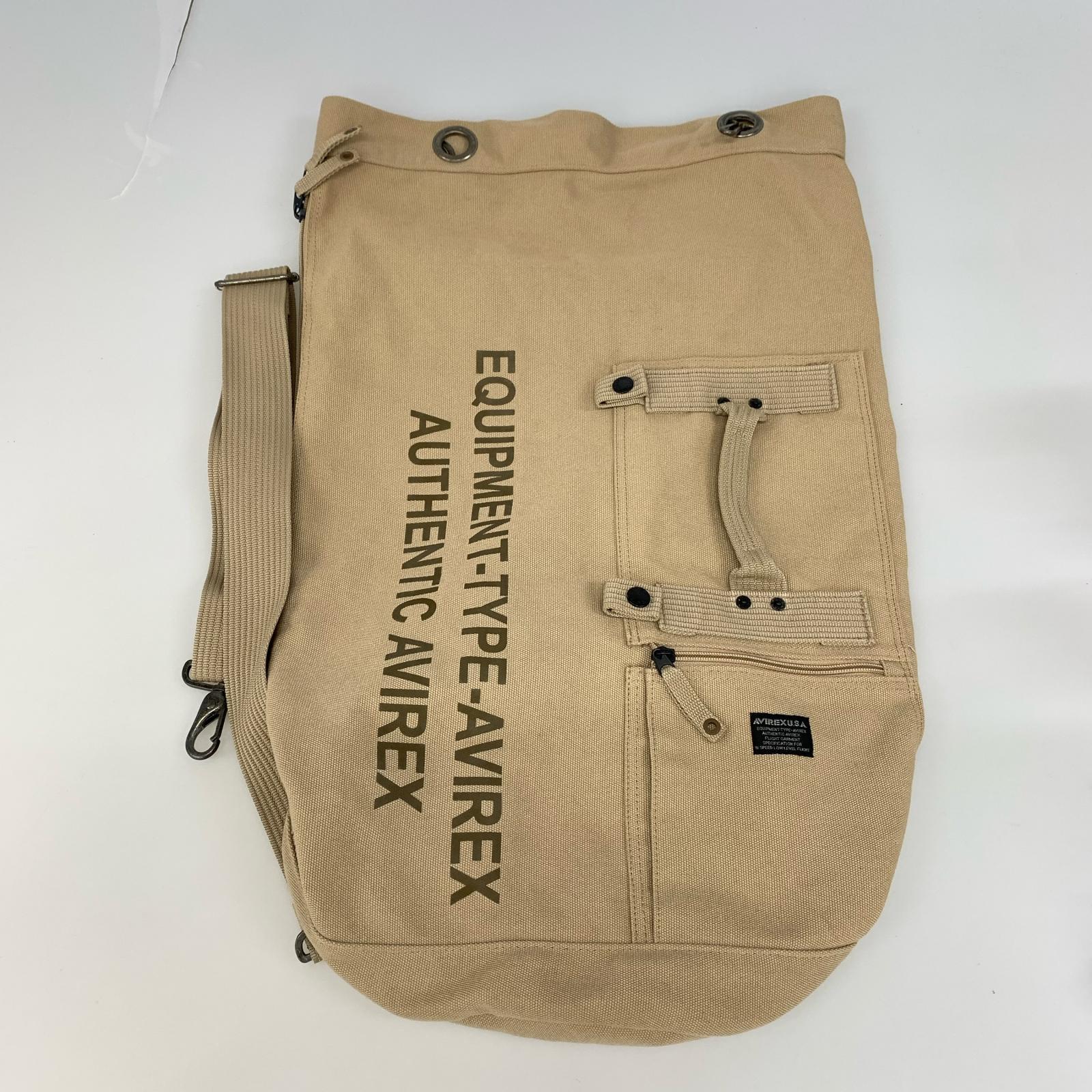 その他バッグ ダッフルバッグ　ベージュ ベージュ