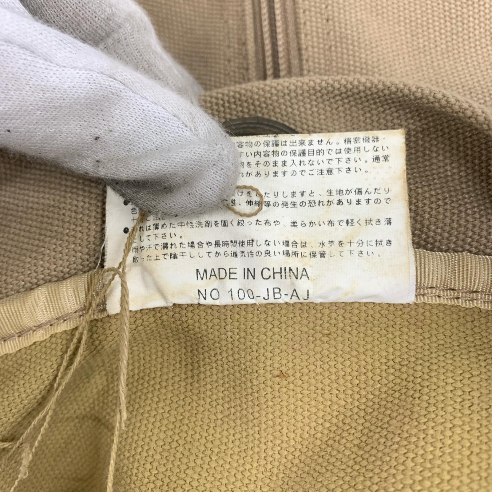 その他バッグ ダッフルバッグ　ベージュ ベージュ