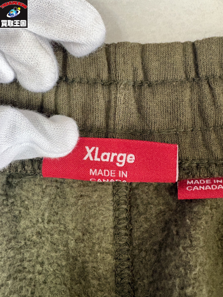 パンツ Small Box Sweatpant Dark Olive