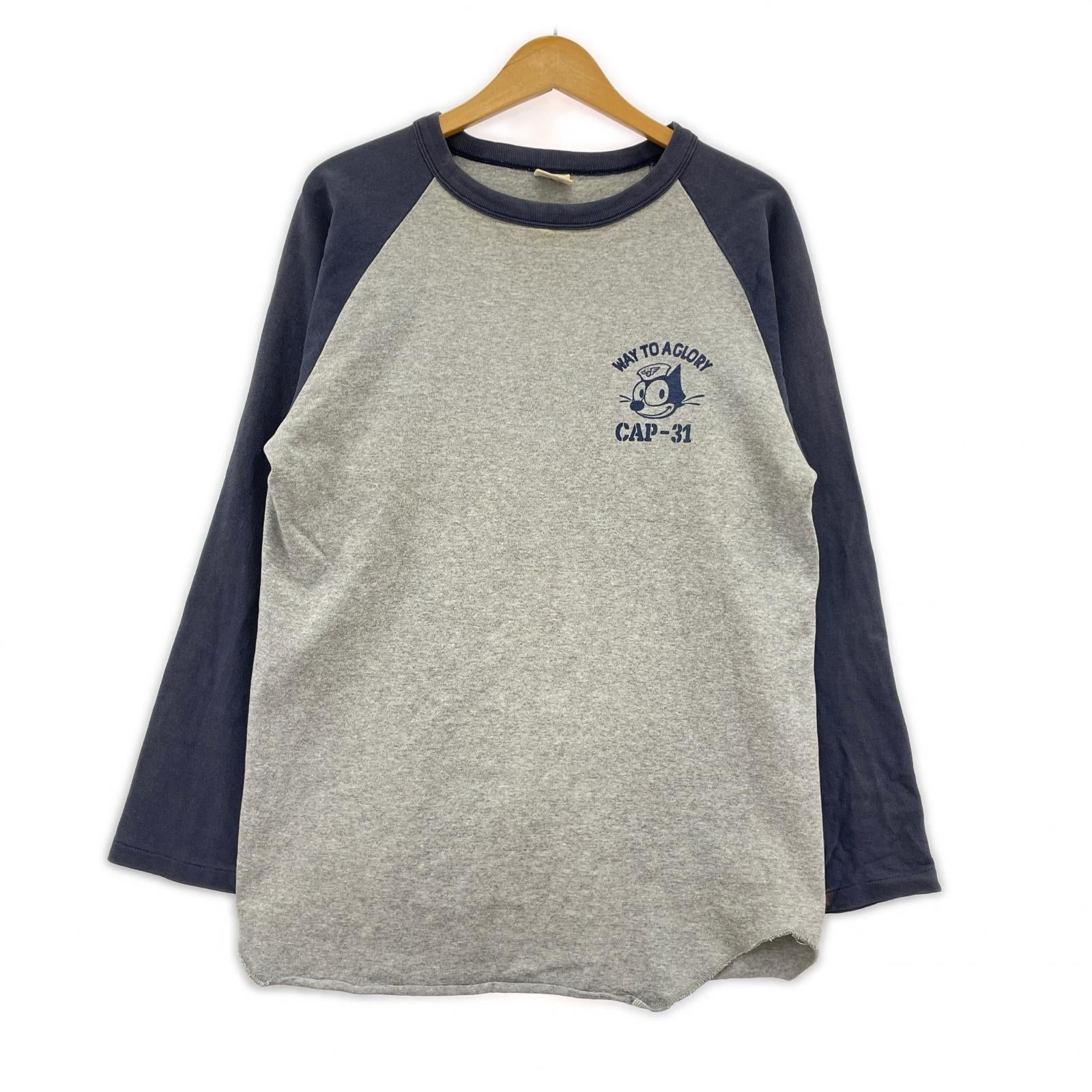 スウェット Felix The Cat ラグラン グレー（L) L